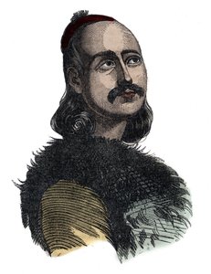 Markos Botsaris (Marco Botzaris) generale ed eroe della Guerra d