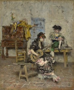 Un chitarrista, 1872 da Giovanni Boldini