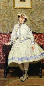 Alaide vestita di bianco da Giovanni Boldini