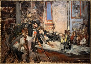 Al Folies Bergère da Giovanni Boldini