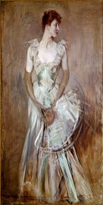 Ritratto della Contessa di Leusse nata Berthier da Giovanni Boldini