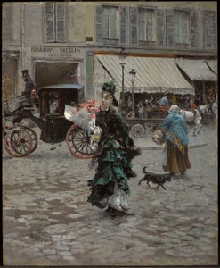 Attraversando la strada da Giovanni Boldini