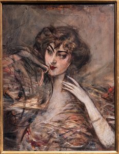 Ritratto frontale da Giovanni Boldini