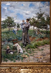 In campagna (La primavera) da Giovanni Boldini