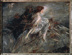 Italia, Roma, Ritratto della Marchesa Luisa Casati da Giovanni Boldini