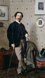 Ritratto di Cristiano Banti con il suo bastone da Giovanni Boldini