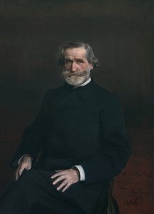 Ritratto di Giuseppe Verdi da Giovanni Boldini