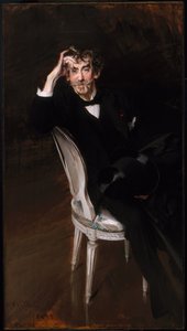 Ritratto di James Abbott McNeil Whistler (1834-1903) 1897 da Giovanni Boldini