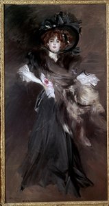 Ritratto di Mademoiselle Lantelme da Giovanni Boldini