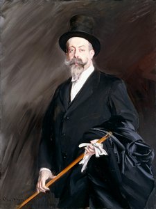 Ritratto di Willy, lo scrittore, Henri Gauthier-Villars da Giovanni Boldini