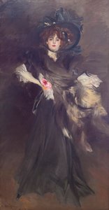 Ritratto di mademoiselle Lantelme da Giovanni Boldini