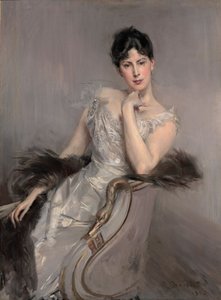 Signora in bianco, 1902 da Giovanni Boldini