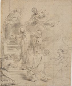 San Bernardo salva il cranio di San Cesario da Giovanni Bonati