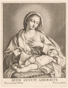La Vergine e il Bambino dormiente
