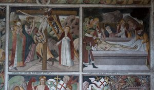 Scene della Passione di Cristo, c.1492 (affresco) da Giovanni Canavesio
