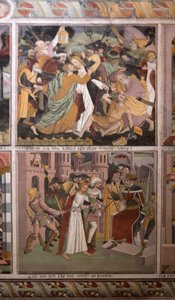 Scene della vita di Cristo, c.1492 (affresco) da Giovanni Canavesio