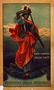 Poster militare italiano, WWI: 