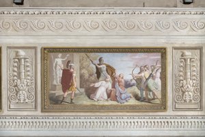 Il martirio di San Simone e San Giuda Taddeo, dalle Storie di Cristo da Giovanni Chiarini