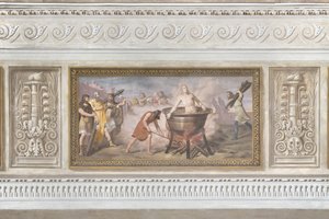 Il martirio di San Giovanni Evangelista a Roma da Giovanni Chiarini