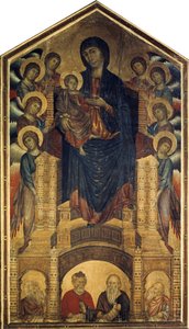 La Madonna in Maestà da Giovanni Cimabue