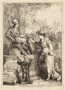 Exegi Monumentum (Minerva che incide lo scudo dell