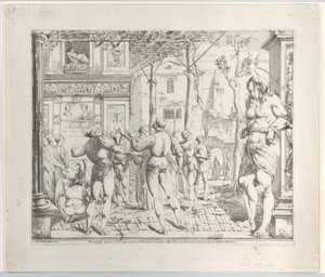 Il martirio di San Cristoforo, Secondo Quadro, 1776 da Giovanni David