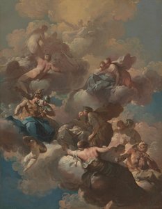 Schizzo per un affresco sul soffitto