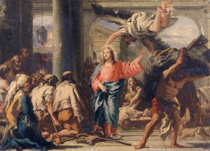 Cristo alla piscina di Bethesda da Giovanni Domenico Tiepolo