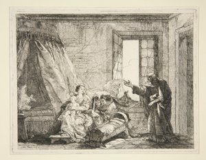 Giuseppe annuncia a Maria l