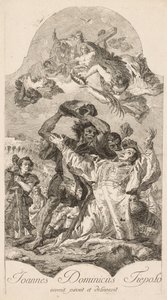 Martirio di Santo Stefano da Giovanni Domenico Tiepolo