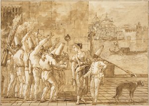Addio di Pulcinella a Venezia