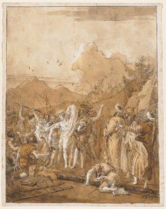 La Spoliazione di Cristo da Giovanni Domenico Tiepolo