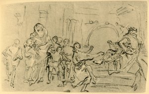 La madre dei Maccabei davanti ad Antioco, c1759, 1928