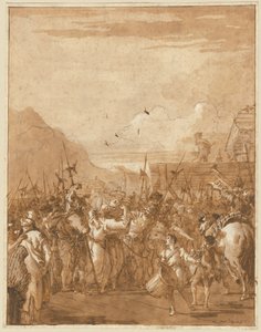 La separazione dei santi Pietro e Paolo da Giovanni Domenico Tiepolo