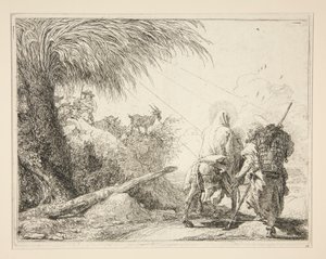 La Vergine, montata sull