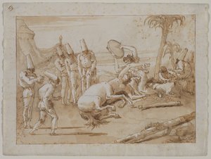 La donna con il tamburello, 1790s