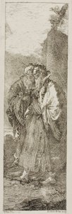 Due vecchi da Giovanni Domenico Tiepolo