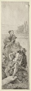 Due contadini da Giovanni Domenico Tiepolo