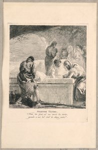Via crucis - Stazione XIV, La sepoltura da Giovanni Domenico Tiepolo
