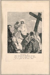 Via Crucis - Stazione X, Gesù Spogliato da Giovanni Domenico Tiepolo
