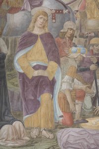 Crocifissione, 1495 (dettaglio) da Giovanni Donato Montorfano