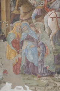 Crocifissione, 1495 (dettaglio) da Giovanni Donato Montorfano