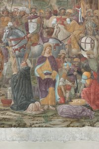 Milano, Refettorio del Cenacolo Vinciano, Donato Montorfano, Crocifissione di Cristo da Giovanni Donato Montorfano