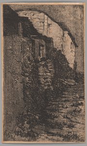 Bauco, Near Rome (Bauco presso Roma) da Giovanni Fattori