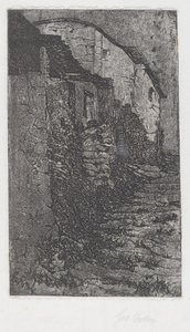 Bauco presso Roma da Giovanni Fattori