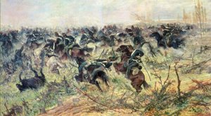 Carica di cavalleria da Giovanni Fattori