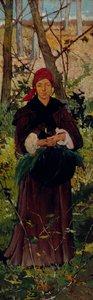 Donna etrusca, c.1865 da Giovanni Fattori