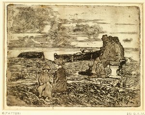 Marinai a riposo da Giovanni Fattori