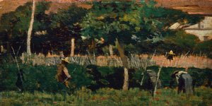 I giardinieri da Giovanni Fattori