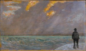 Tramonto sul mare